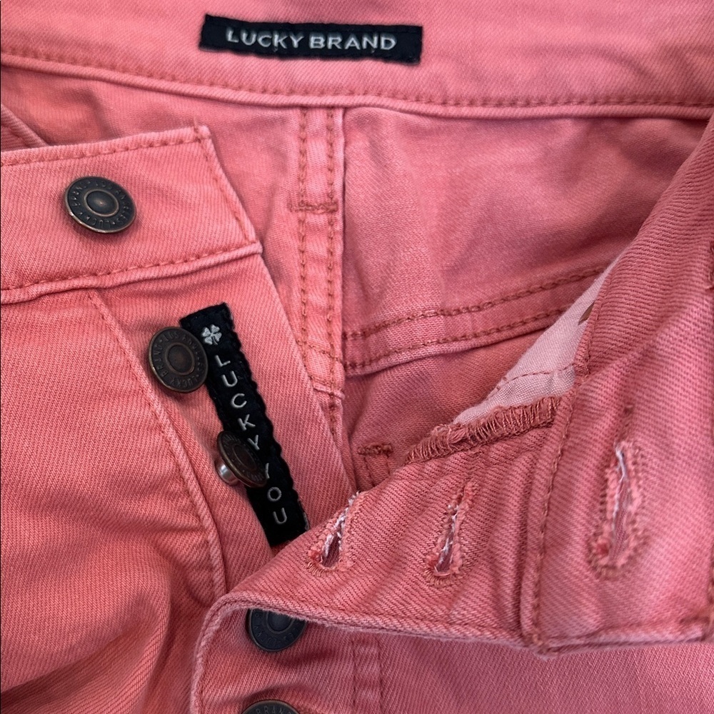 Lucky Brand High Rise Bridgette Crop Pants Size 0 - Picture 2 of 4